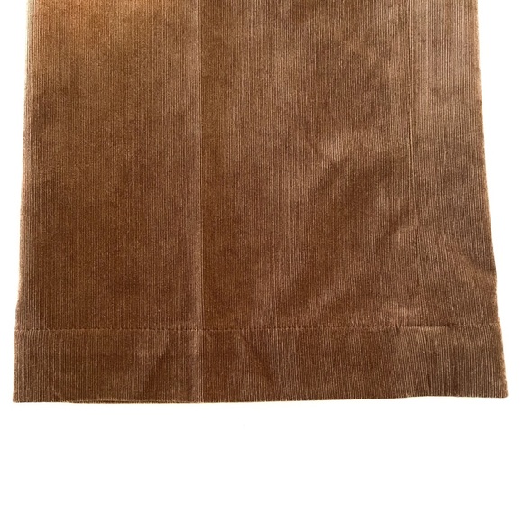 Coldwater Creek Velvet Wide Leg Trousers Size 16 Brown - Picture 3 of 6